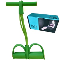 Тренажёр для тела (зеленый) с эспандерами "ФИТНЕС-ТРЕНЕР" Body Trimmer/Pull Reducer B24110