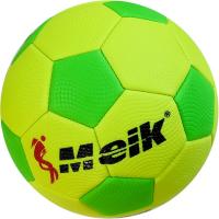 Мяч футбольный "Meik" детский №2 (зелено/желтый), PU 2,.7мм, 160 гр E29212-5