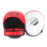 UFC PRO Лапы боксерские Micro Mitts Black/ Red UCP-75344