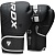 Перчатки тренировочные RDX F6 10oz черн/бел.мат. (арт. BGR-F6MW-10OZ)